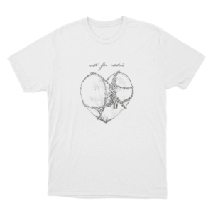 Chain Heart Unisex T Shirt White