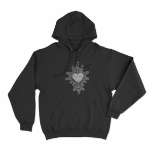 Gothic Romance Unisex Hoodie Black