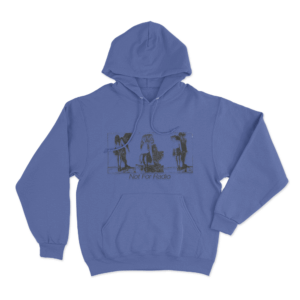Inside My House Unisex Hoodie Blue