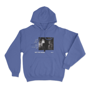 Melt Unisex Hoodie Blue