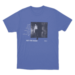 Melt Unisex T Shirt Blue